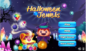 Halloween gems game 2